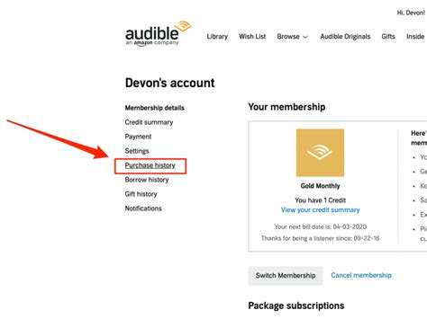 how to exchange books on audible